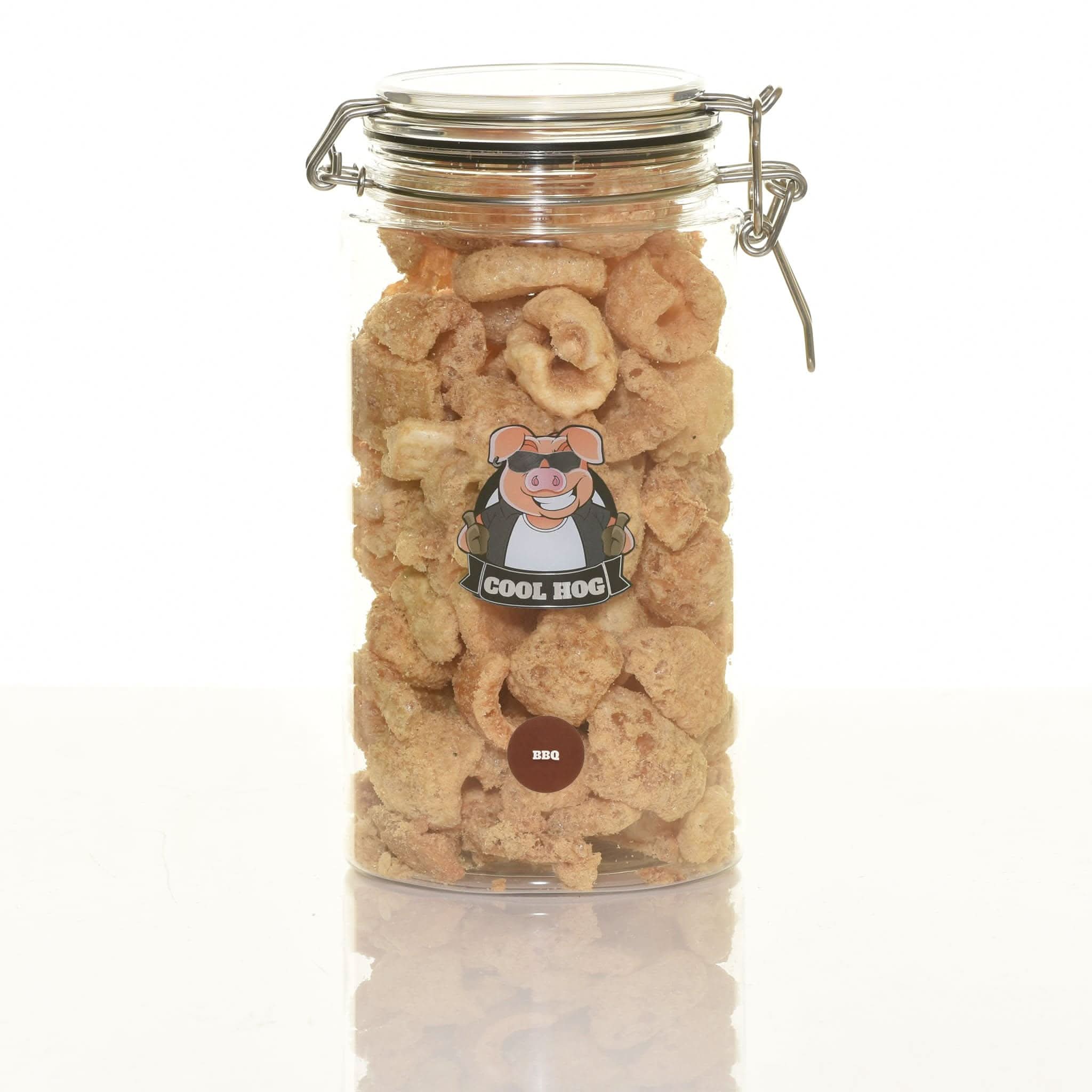 BBQ Flavour Pork Scratching Jar - Image 4